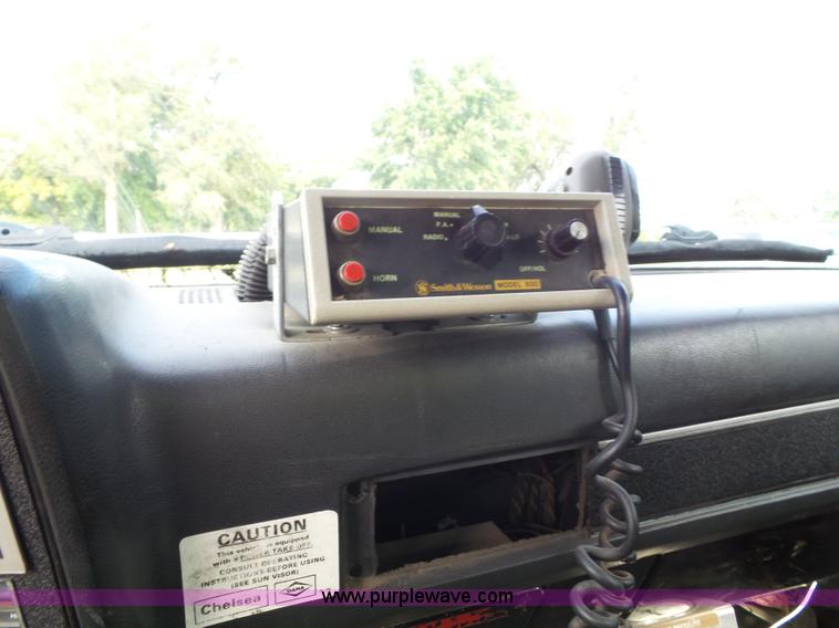 image for item J4812 1982 Chevrolet Custom Deluxe 30 Pierce pumper fire truck