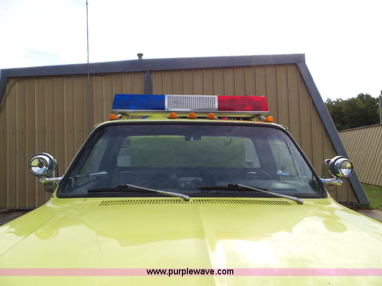 image for item J4812 1982 Chevrolet Custom Deluxe 30 Pierce pumper fire truck