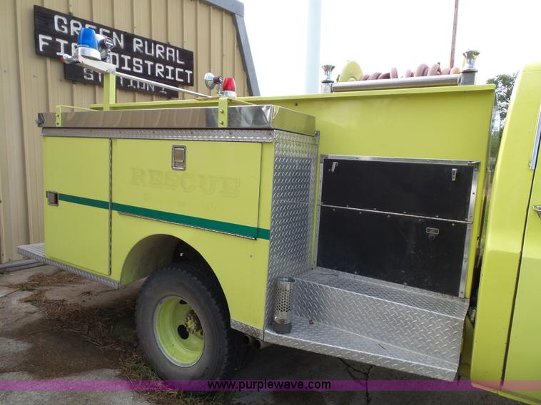 image for item J4812 1982 Chevrolet Custom Deluxe 30 Pierce pumper fire truck