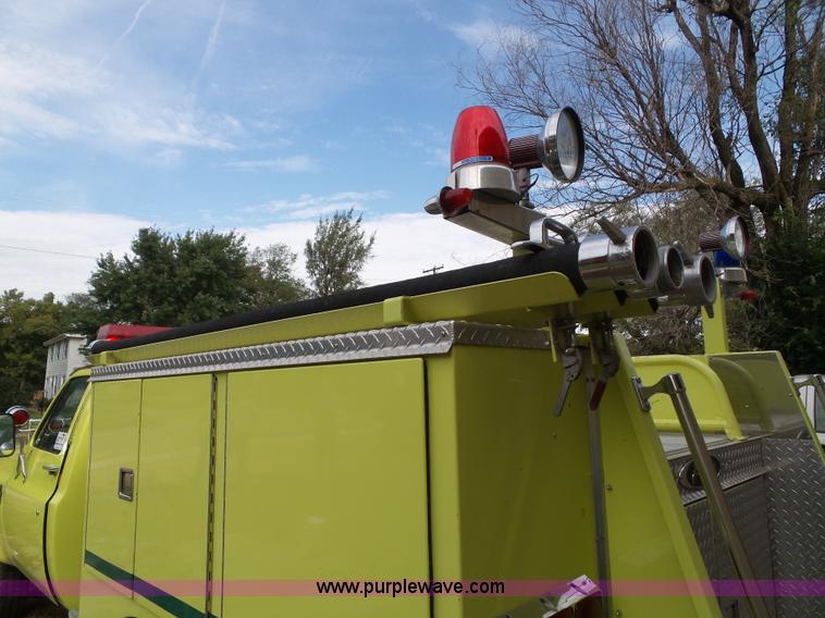 image for item J4812 1982 Chevrolet Custom Deluxe 30 Pierce pumper fire truck