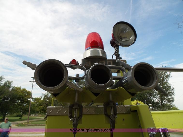 image for item J4812 1982 Chevrolet Custom Deluxe 30 Pierce pumper fire truck