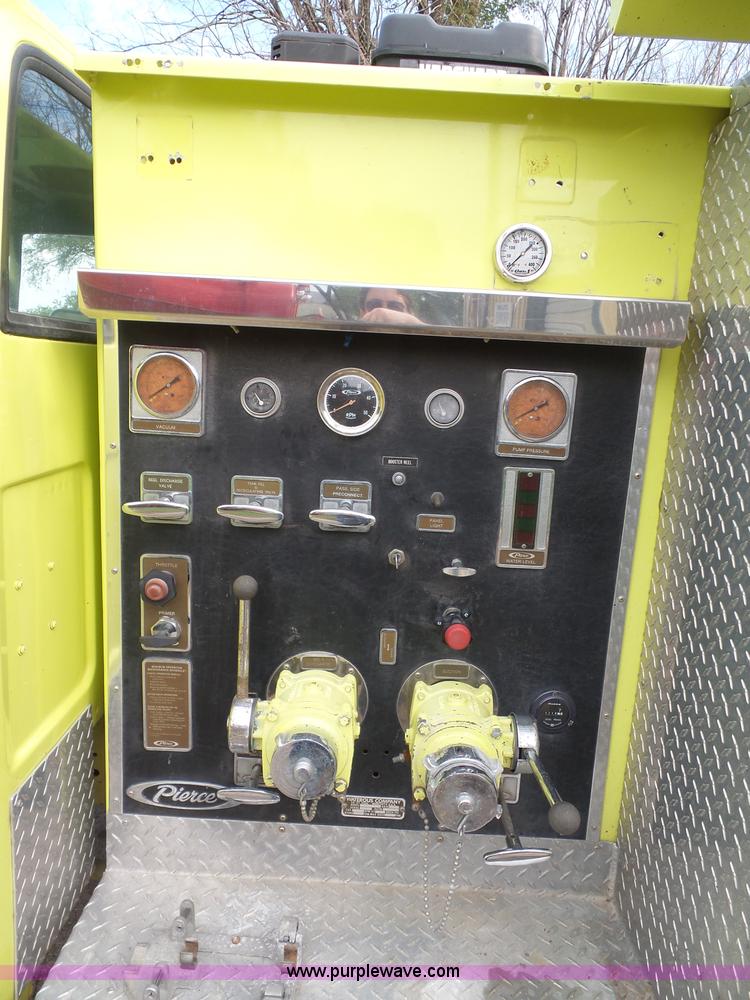 image for item J4812 1982 Chevrolet Custom Deluxe 30 Pierce pumper fire truck