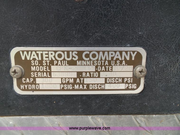 image for item J4812 1982 Chevrolet Custom Deluxe 30 Pierce pumper fire truck