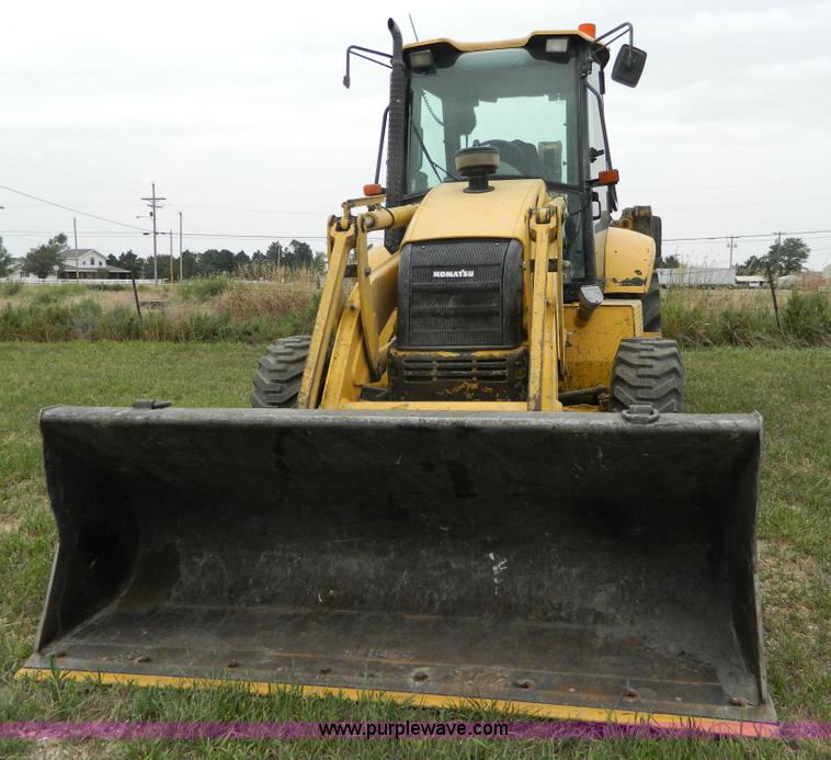 image for item J5097 2006 Komatsu WB140-2N backhoe