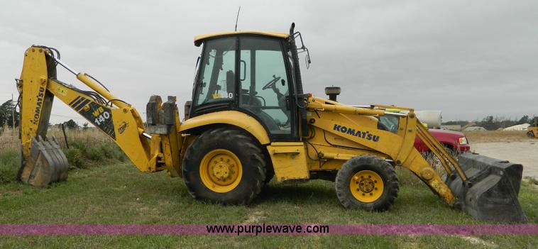image for item J5097 2006 Komatsu WB140-2N backhoe