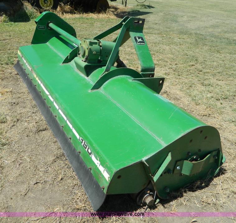 John Deere 390 flail mower in Hays, KS Item J8819 sold Purple Wave