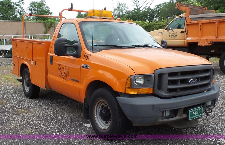 image for item K1455 1999 Ford F250 Super Duty utility truck