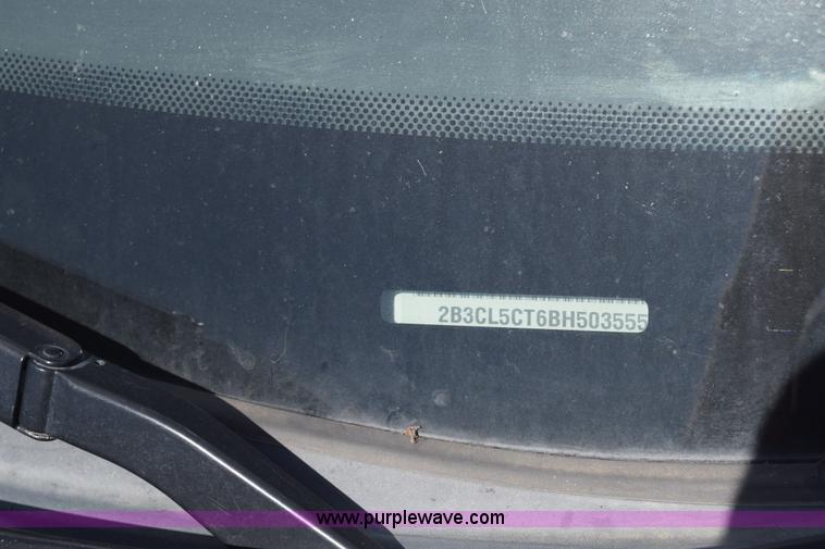 image for item K2858 2011 Dodge Charger