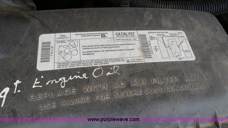 image for item K5249 1998 Chevrolet Express G3500 Cargo school bus