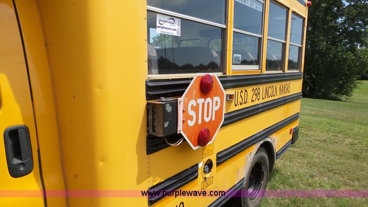 image for item K5249 1998 Chevrolet Express G3500 Cargo school bus