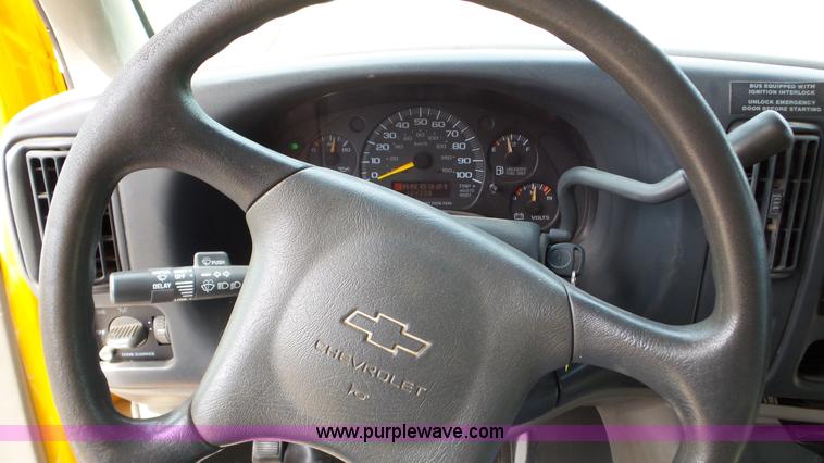 image for item K5250 1999 Chevrolet Express 3500 Cargo school bus