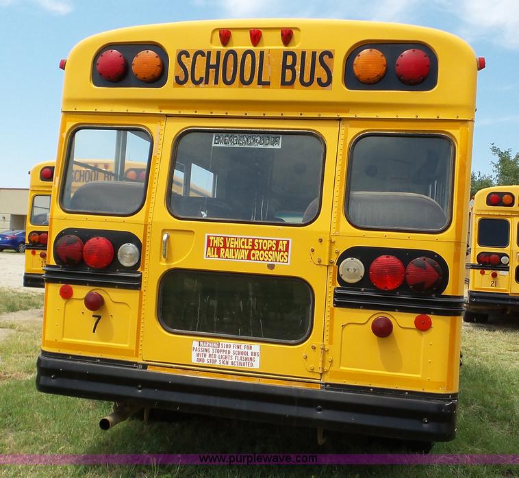 image for item K5251 1998 Chevrolet Express G3500 Cargo school bus