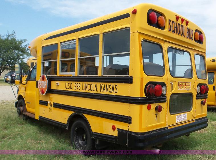 image for item K5251 1998 Chevrolet Express G3500 Cargo school bus