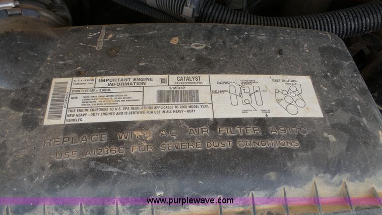 image for item K5252 2000 Chevrolet Express G3500 school bus