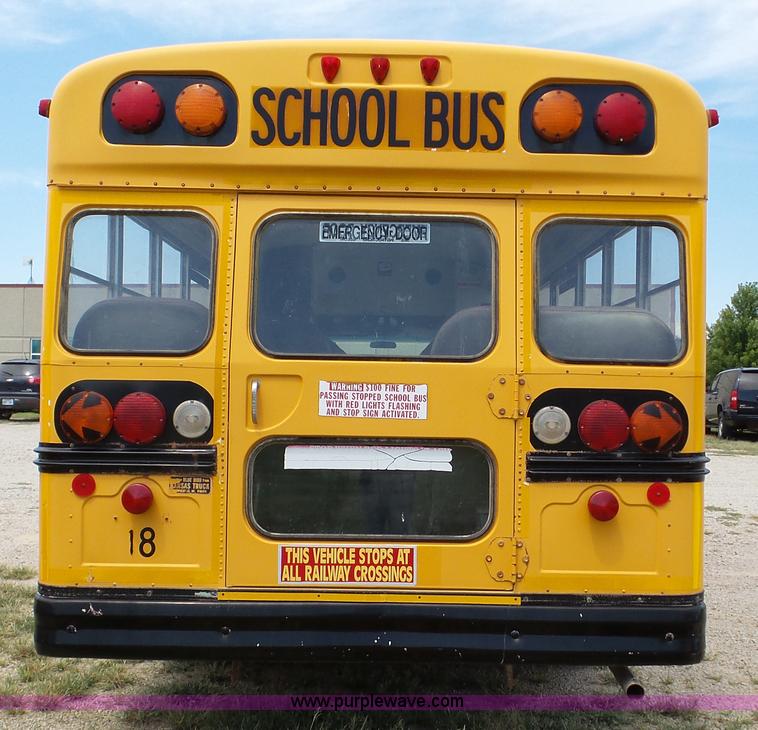 image for item K5253 2000 Chevrolet Express G3500 school bus