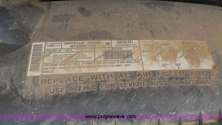 image for item K5253 2000 Chevrolet Express G3500 school bus