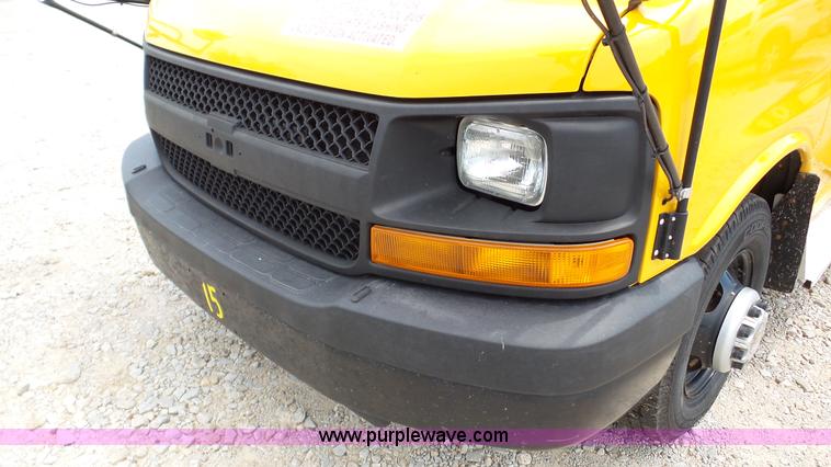 image for item K5254 2009 Chevrolet Express 3500 Cargo school bus