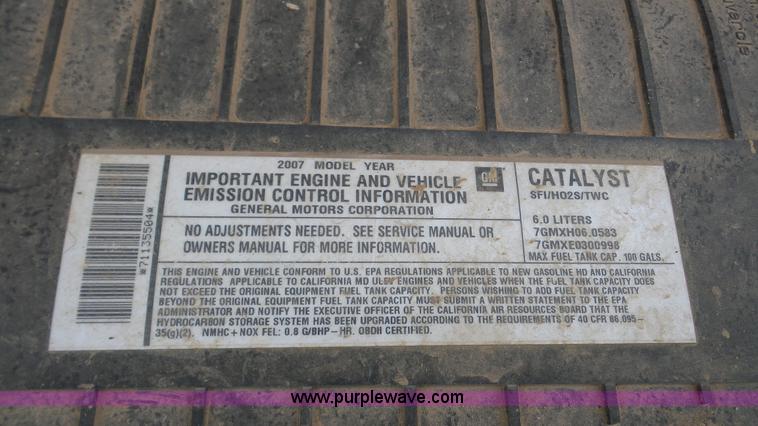 image for item K5255 2008 Chevrolet Express 3500 Cargo school bus