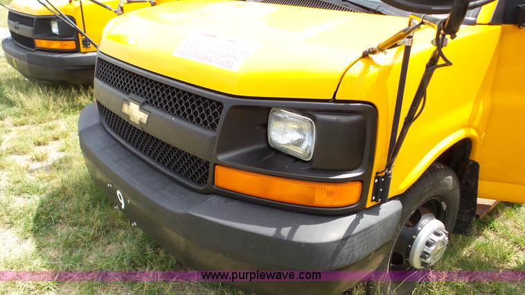 image for item K5255 2008 Chevrolet Express 3500 Cargo school bus