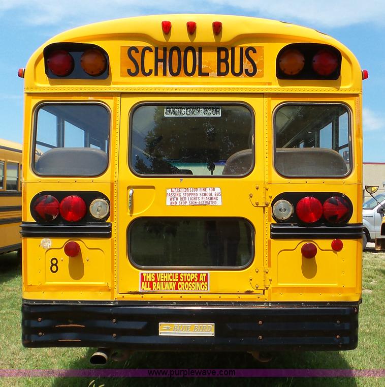 image for item K5257 1998 Chevrolet B7 school bus