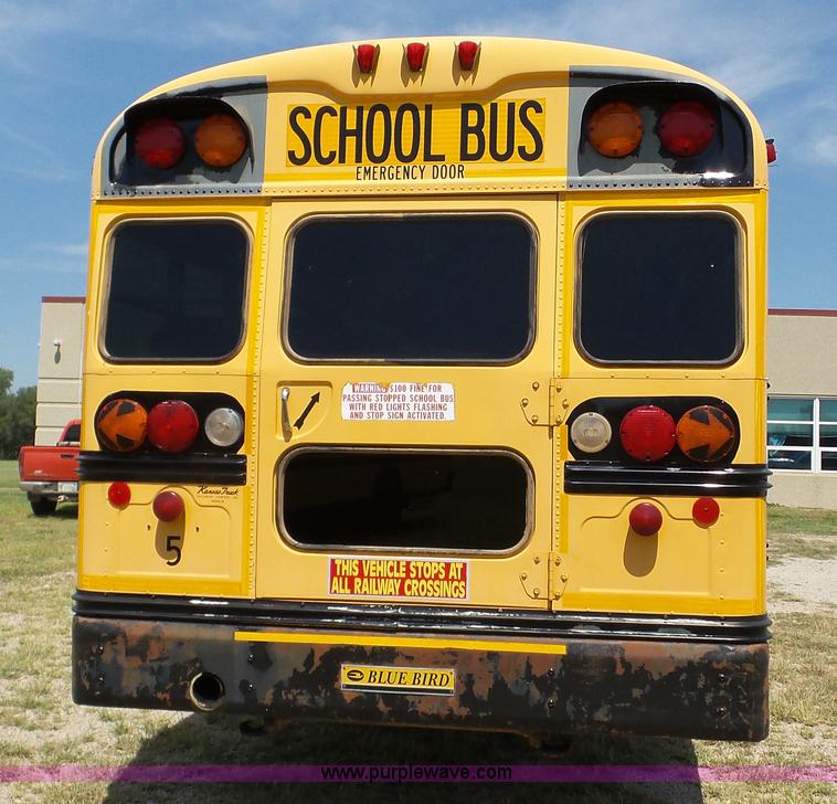 image for item K5259 2007 Blue Bird Vision school bus