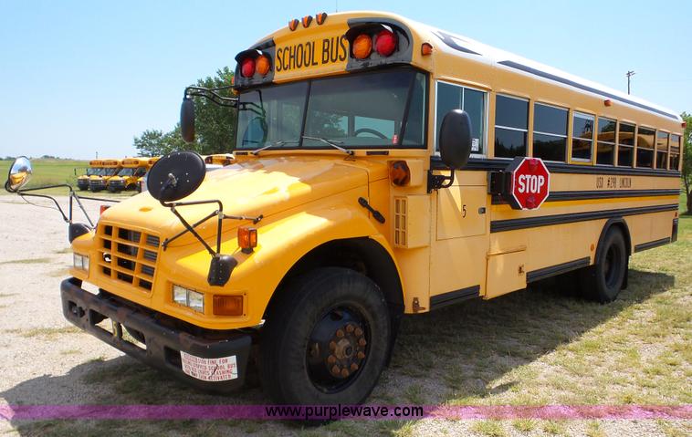 image for item K5259 2007 Blue Bird Vision school bus