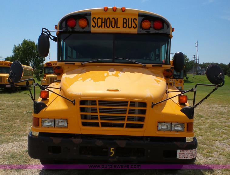 image for item K5259 2007 Blue Bird Vision school bus