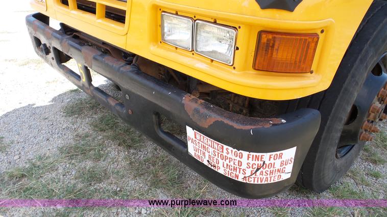 image for item K5259 2007 Blue Bird Vision school bus