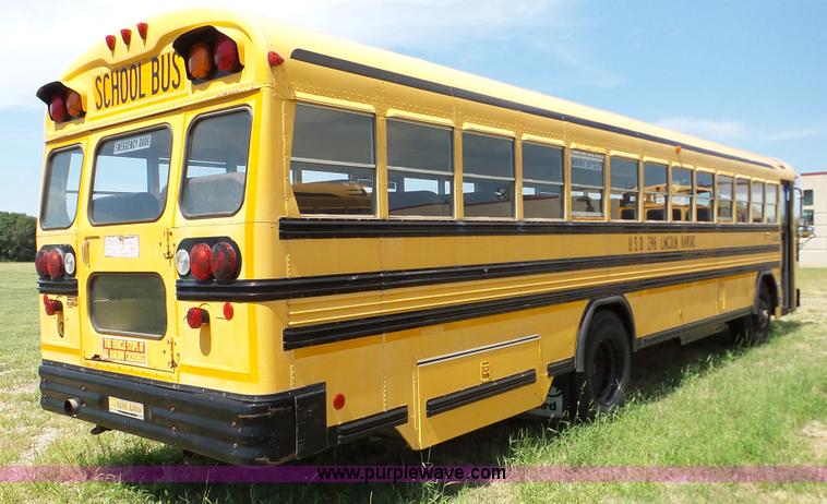 image for item K5260 1996 Blue Bird TC2000 school bus