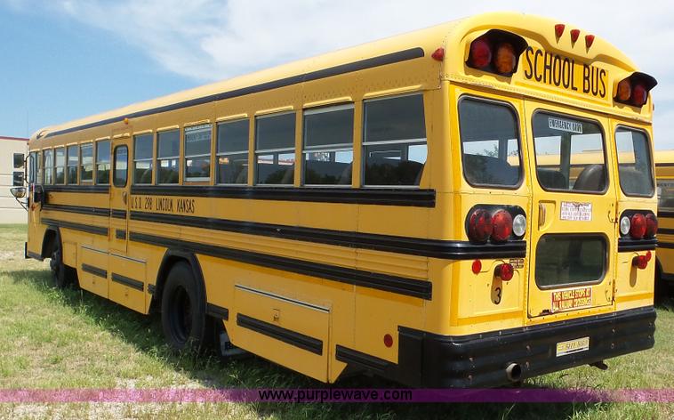 image for item K5260 1996 Blue Bird TC2000 school bus