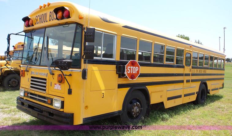 image for item K5260 1996 Blue Bird TC2000 school bus