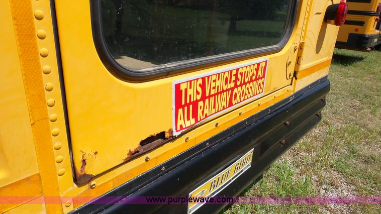 image for item K5260 1996 Blue Bird TC2000 school bus