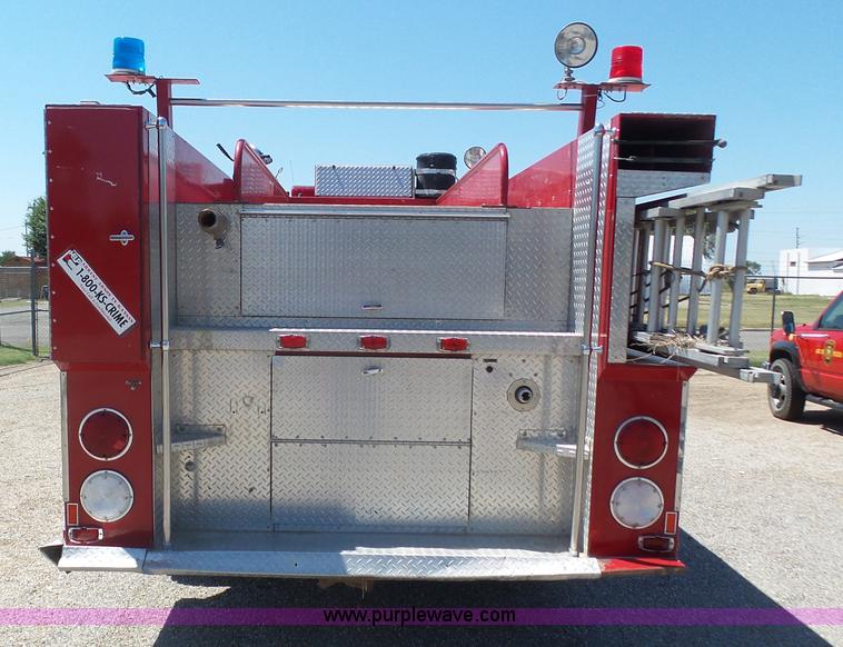 image for item K8445 1985 GMC 7000 fire truck