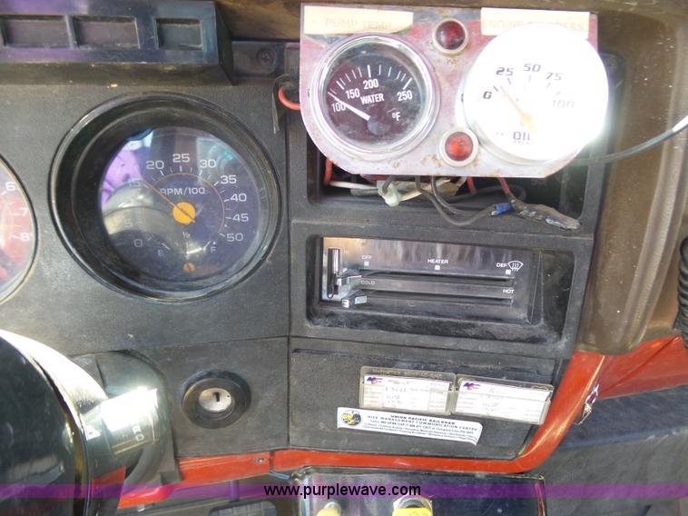 image for item K8445 1985 GMC 7000 fire truck