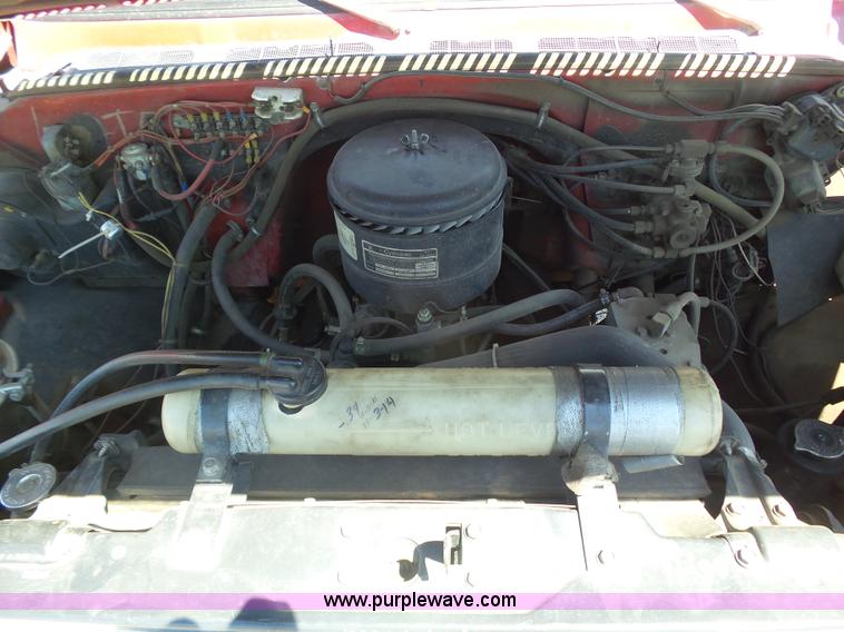 image for item K8445 1985 GMC 7000 fire truck