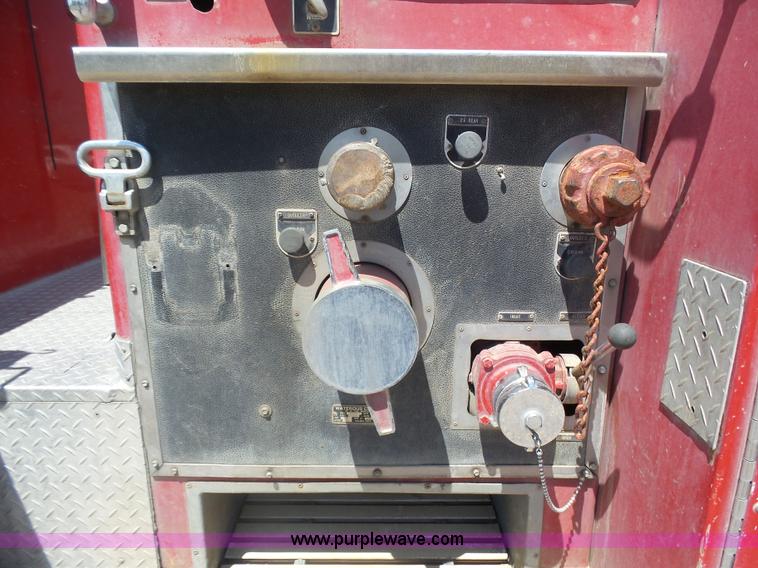 image for item K8445 1985 GMC 7000 fire truck