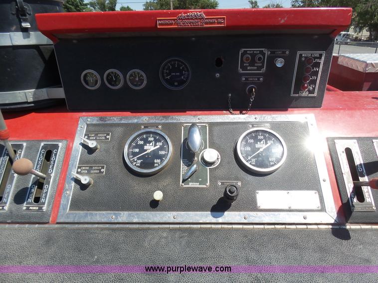 image for item K8445 1985 GMC 7000 fire truck