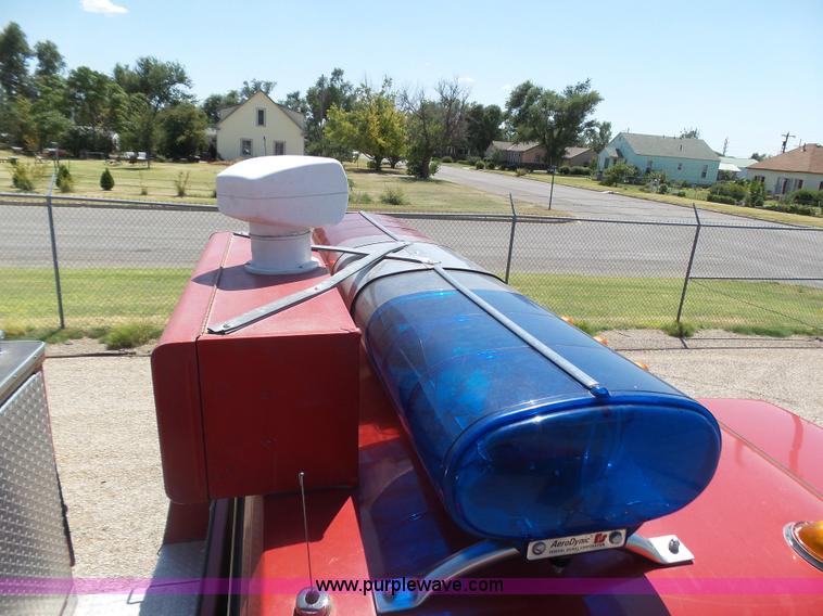 image for item K8445 1985 GMC 7000 fire truck