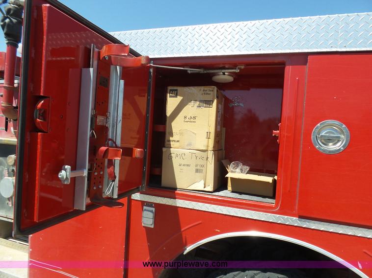 image for item K8445 1985 GMC 7000 fire truck