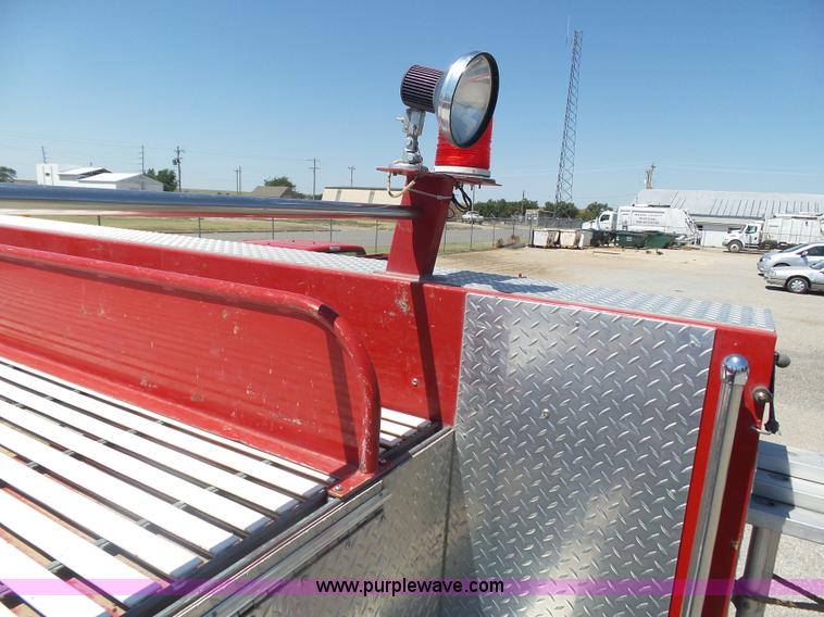 image for item K8445 1985 GMC 7000 fire truck