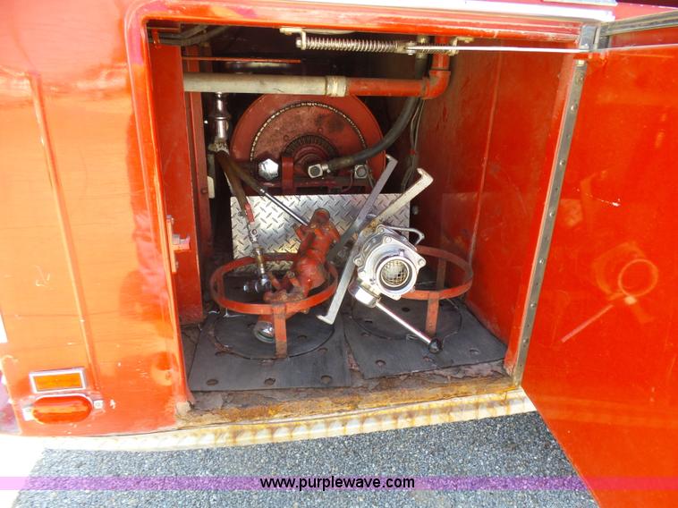 image for item K8445 1985 GMC 7000 fire truck