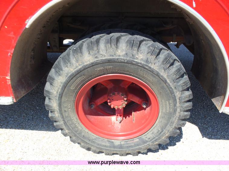 image for item K8445 1985 GMC 7000 fire truck