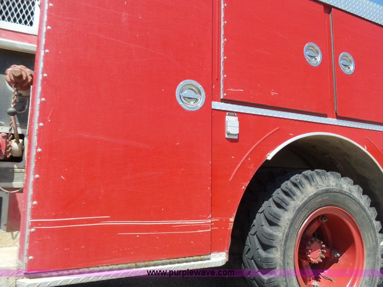 image for item K8445 1985 GMC 7000 fire truck