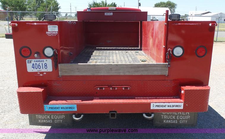 image for item K8446 1993 Chevrolet Cheyenne 3500 Crew Cab fire truck