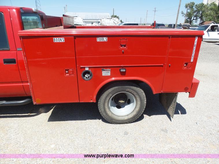 image for item K8446 1993 Chevrolet Cheyenne 3500 Crew Cab fire truck