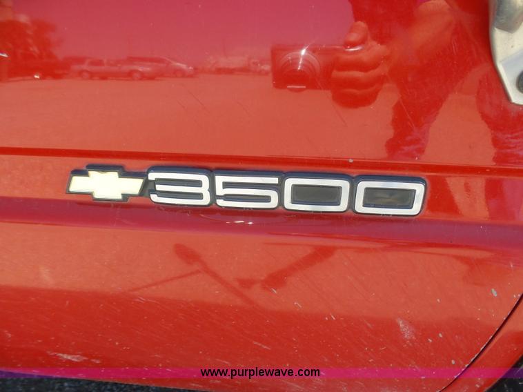 image for item K8446 1993 Chevrolet Cheyenne 3500 Crew Cab fire truck