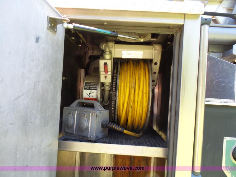 image for item L7087 1996 Sutphen Crew Cab ladder fire truck