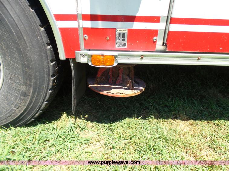 image for item L7087 1996 Sutphen Crew Cab ladder fire truck