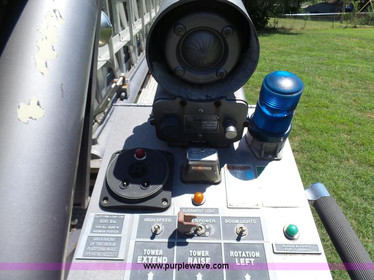 image for item L7087 1996 Sutphen Crew Cab ladder fire truck