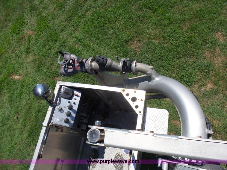 image for item L7087 1996 Sutphen Crew Cab ladder fire truck